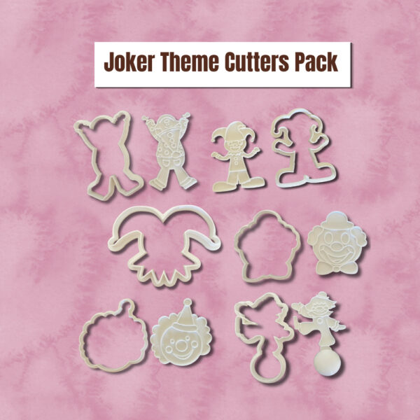 Joker Theme Cutter Pack (6 Cutters)