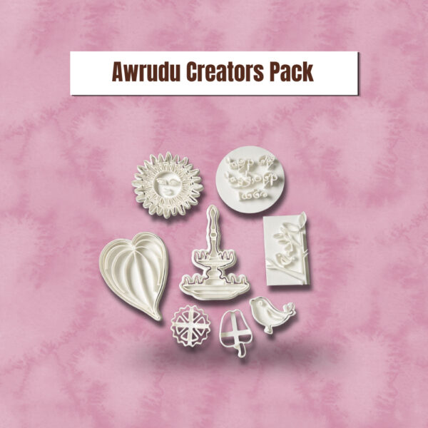 Awrudu Creators Cutter Pack (7 Cutters + 1 Stamp)