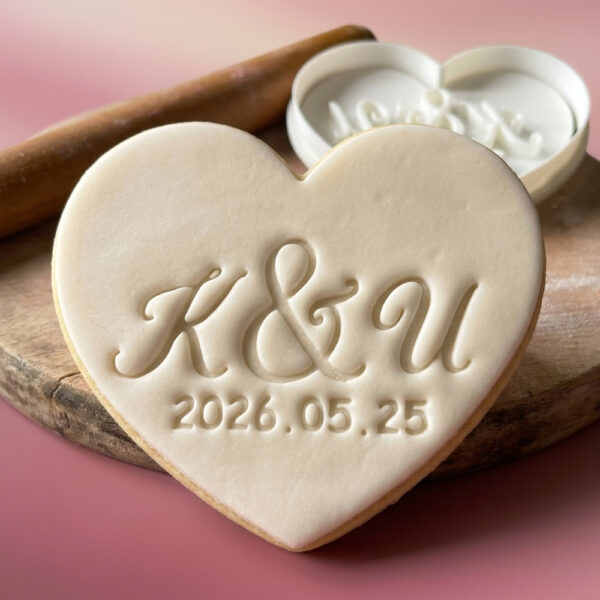 Timeless Initials & Date Cutter + Stamp