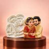 sri-lankan-wedding-couple-cookie